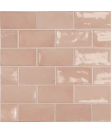 Carrelage Village Rose Gold 6,5x13,2 cm - détail du carreau 2