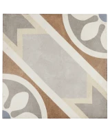 Carrelage Art Nouveau Apollo Colour 20x20 cm - vue de face du carreau
