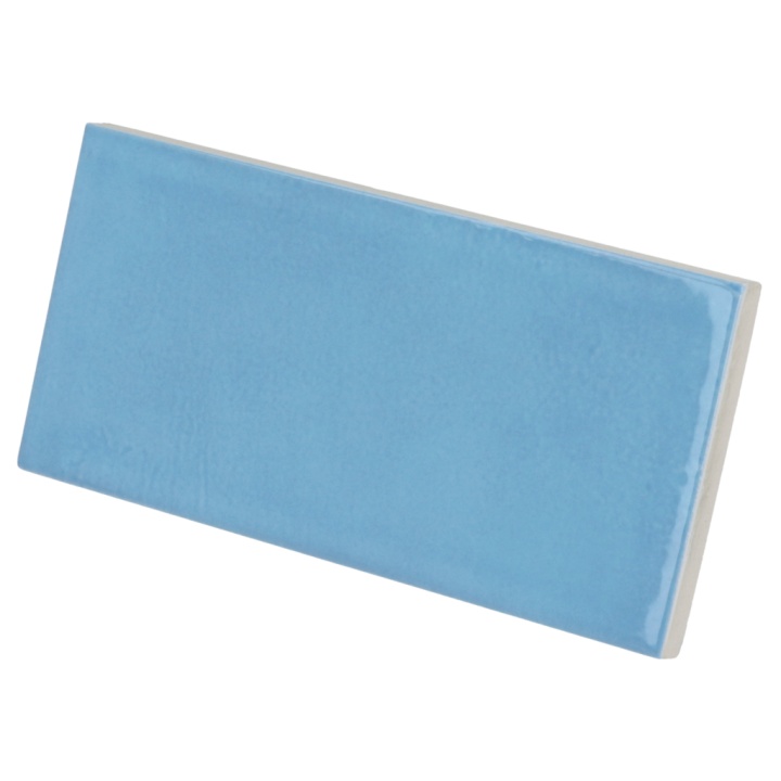 Village Azure Blue 6.5x13.2 cm - carrelage NAIS