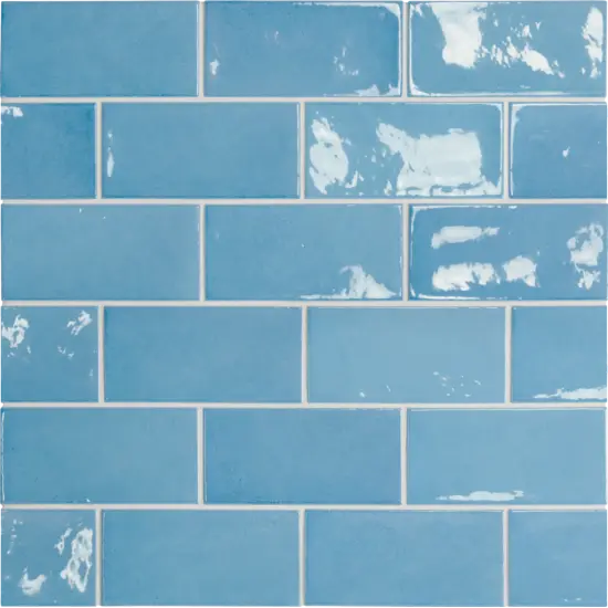 Village Azure Blue 6,5x13,2 cm