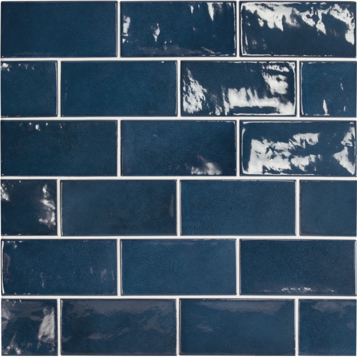 Village Royal Blue 6.5x13.2 cm - carrelage NAIS - image 2