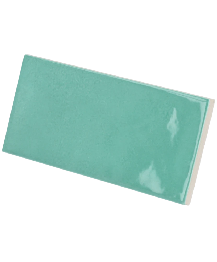 Carrelage Village Teal 6,5x13,2 cm - détail du carreau