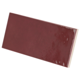 Village Aubergine 6.5x13.2 cm - carrelage NAIS