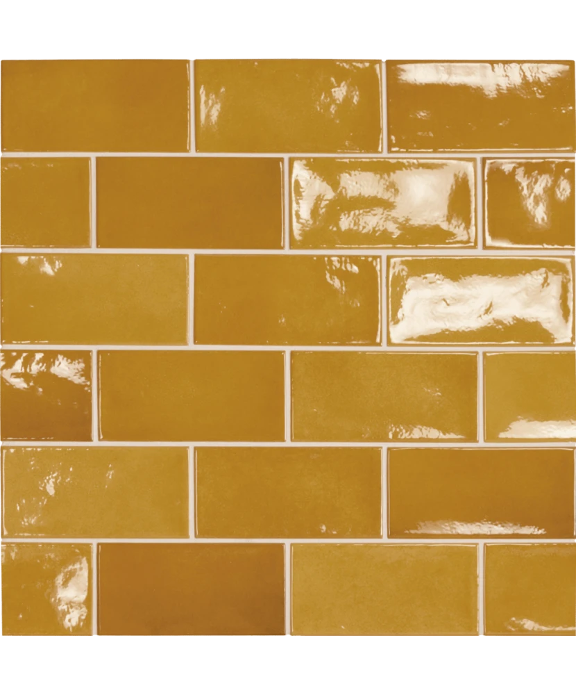 Carrelage Village Tuscany Gold 6,5x13,2 cm - détail du carreau 2