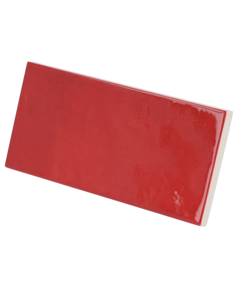 Carrelage Village Volcanic Red 6,5x13,2 cm - détail du carreau