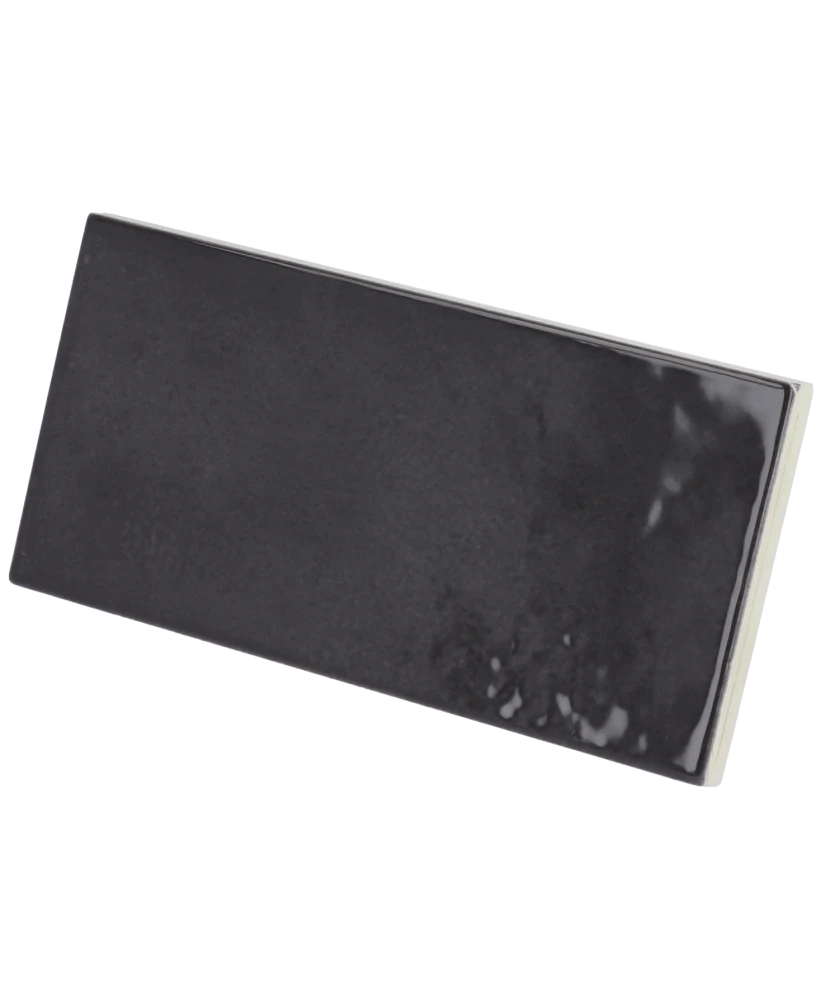 Carrelage Village Black 6,5x13,2 cm - détail du carreau