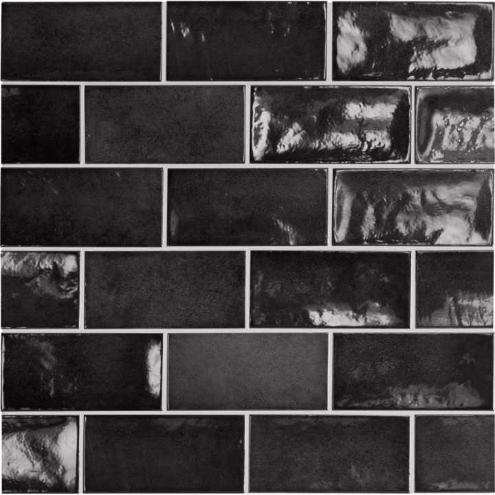 Village Black 6.5x13.2 cm - carrelage NAIS - image 2