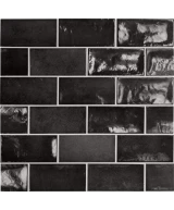 Carrelage Village Black 6,5x13,2 cm - détail du carreau 2