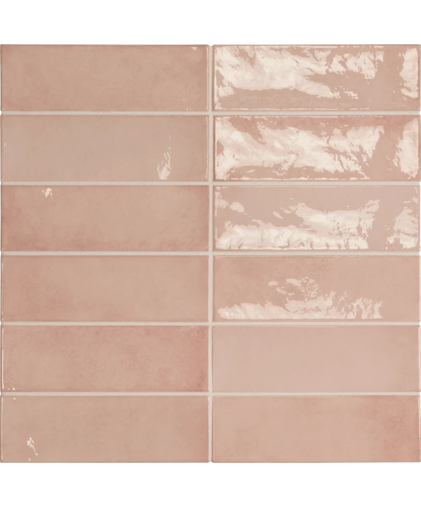 Carrelage Village Rose Gold 6,5x20 cm - détail du carreau 2