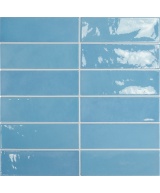 Village Azure Blue 6.5x20 cm - carrelage NAIS - image 2