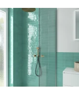Carrelage Village Teal 6,5x20 cm - vue d’ambiance