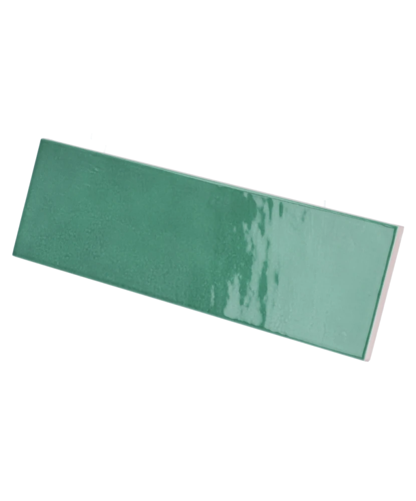 Carrelage Village Esmerald Green 6,5x20 cm - détail du carreau