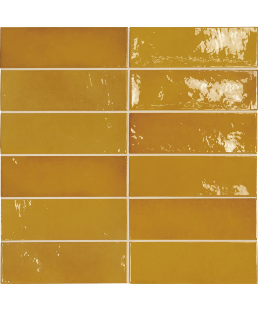Carrelage Village Tuscany Gold 6,5x20 cm - détail du carreau 2