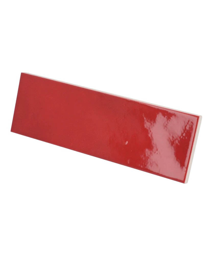 Carrelage Village Volcanic Red 6,5x20 cm - détail du carreau