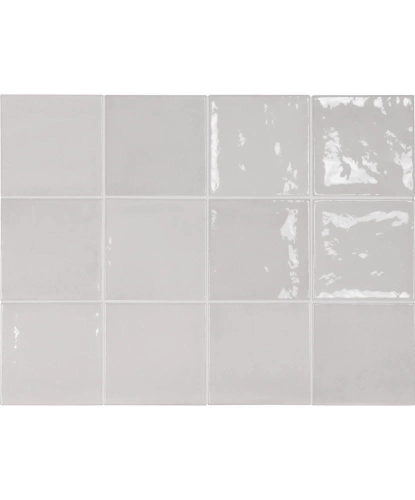 Carrelage Village White 13,2x13,2 cm - détail du carreau 2