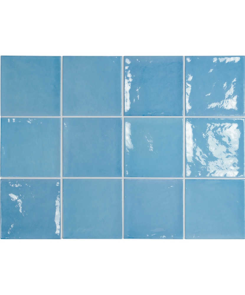 Village Azure Blue 13.2x13.2 cm - carrelage NAIS - image 2