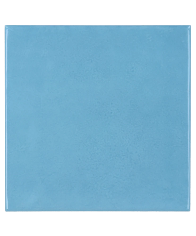 Carrelage Village Azure Blue 13,2x13,2 cm - détail du carreau 3