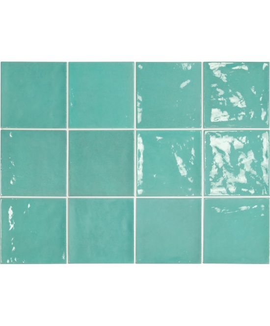 Village Teal 13.2x13.2 cm - carrelage NAIS - image 2