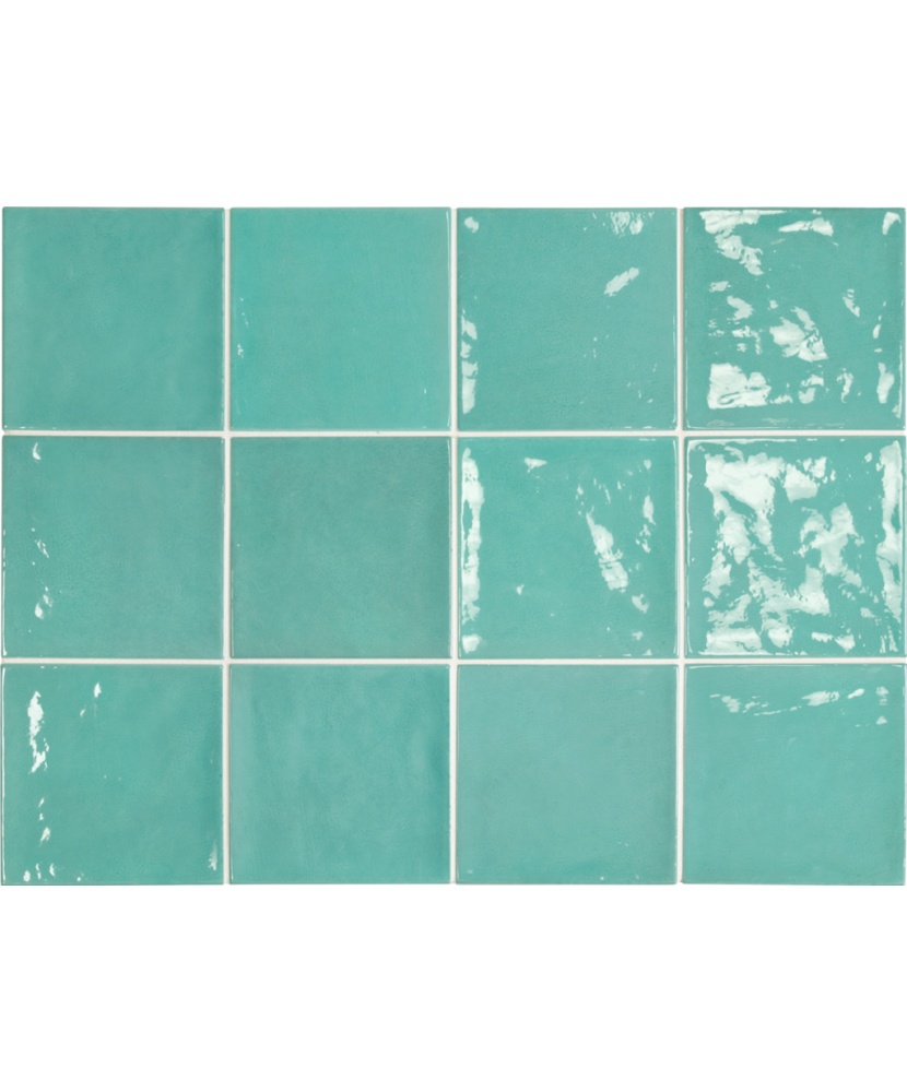 Village Teal 13.2x13.2 cm - carrelage NAIS - image 2