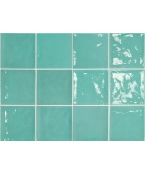 Village Teal 13.2x13.2 cm - carrelage NAIS - image 2