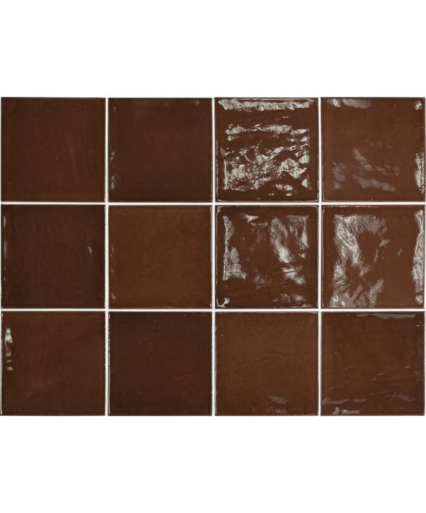 Carrelage Village Walnut Brown 13,2x13,2 cm - détail du carreau 2