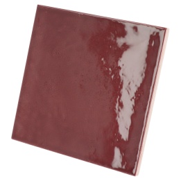 Village Aubergine 13.2x13.2 cm - carrelage NAIS