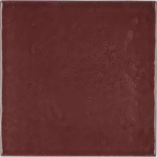 Carrelage Village Aubergine 13,2x13,2 cm - détail du carreau 3