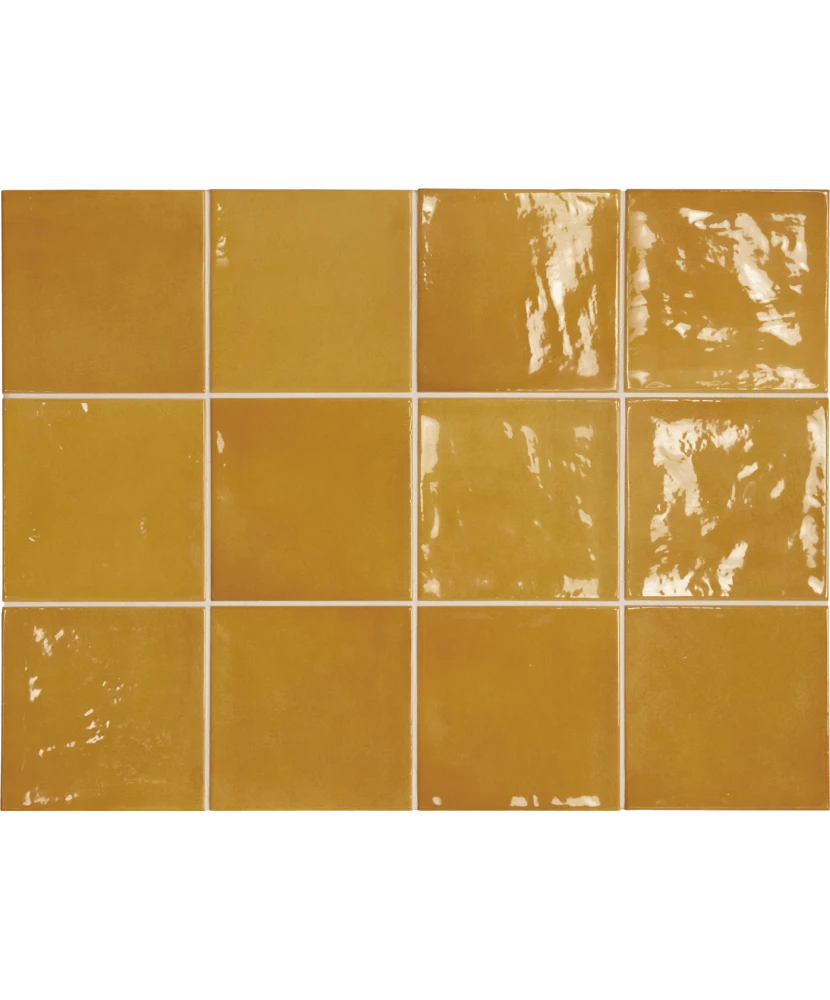 Carrelage Village Tuscany Gold 13,2x13,2 cm - détail du carreau 2
