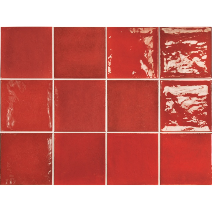 Village Volcanic Red 13.2x13.2 cm - carrelage NAIS - image 2