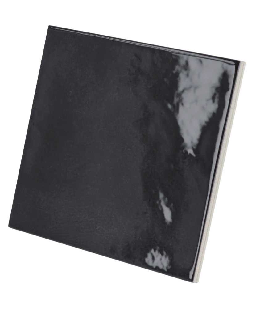 Carrelage Village Black 13,2x13,2 cm - détail du carreau