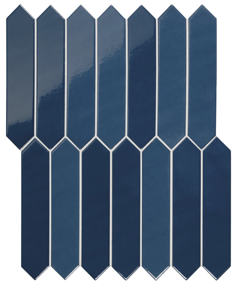 Carrelage Arrow Adriatic Blue 5x25 cm - détail du carreau