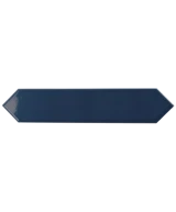 Carrelage Arrow Adriatic Blue 5x25 cm - vue de face du carreau