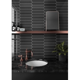 Arrow Black 5x25 cm - carrelage NAIS - image 4