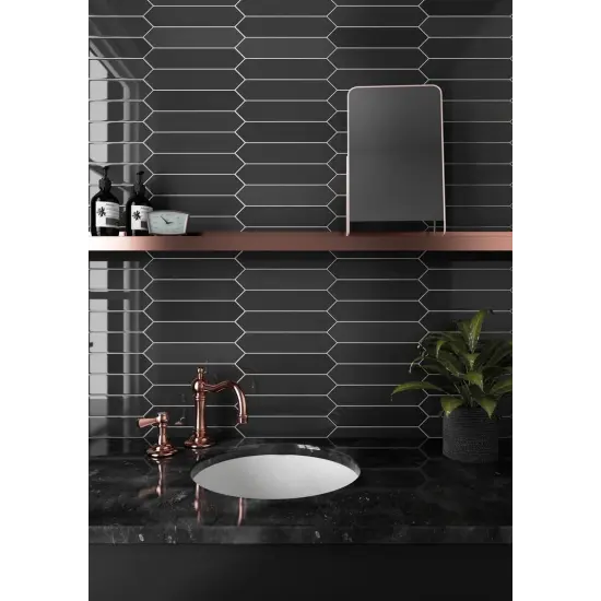Arrow Black 5x25 cm - carrelage NAIS - image 4