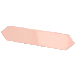 Arrow Blush Pink 5x25 cm - carrelage NAIS