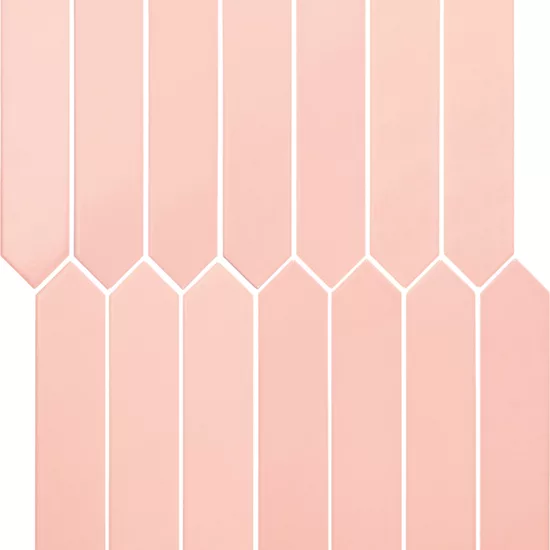 Carrelage Arrow Blush Pink 5x25 cm - détail du carreau