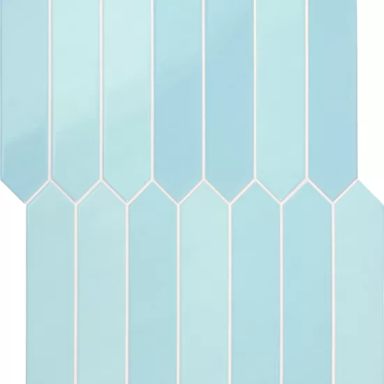 Carrelage Arrow Caribbean Blue 5x25 cm - détail du carreau