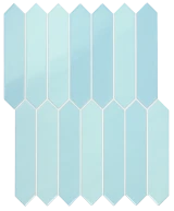 Carrelage Arrow Caribbean Blue 5x25 cm - détail du carreau
