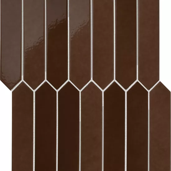 Carrelage Arrow Coffee 5x25 cm - détail du carreau