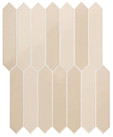 Carrelage Arrow Gardenia Cream 5x25 cm - détail du carreau