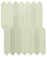 Carrelage Arrow Green Halite 5x25 cm - détail du carreau