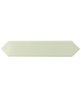 Carrelage Arrow Green Halite 5x25 cm - vue de face du carreau