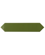 Carrelage Arrow Green Kelp 5x25 cm - vue de face du carreau