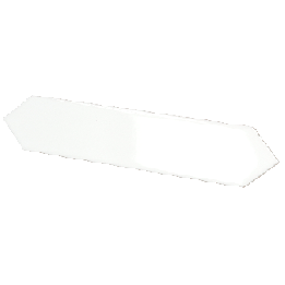Arrow Pure White 5x25 cm - carrelage NAIS