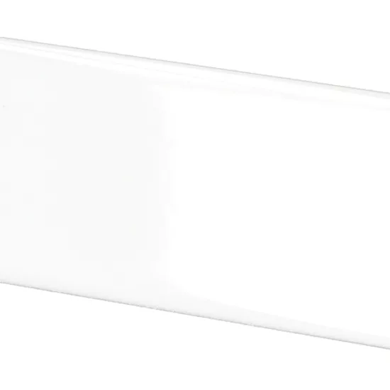 Carrelage Arrow Pure White 5x25 cm - vue latérale du carreau