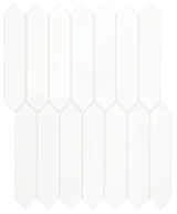 Carrelage Arrow Pure White 5x25 cm - détail du carreau