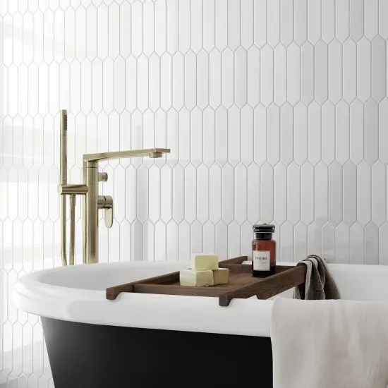 Arrow Pure White 5x25 cm - carrelage NAIS - image 4