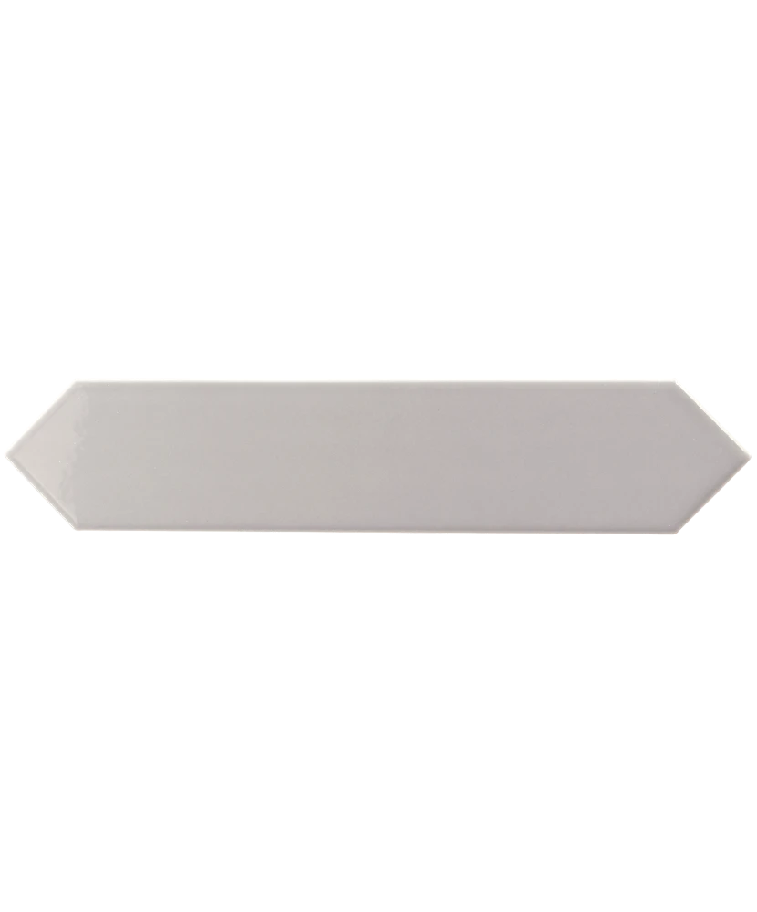 Carrelage Arrow Quicksilver 5x25 cm - vue de face du carreau
