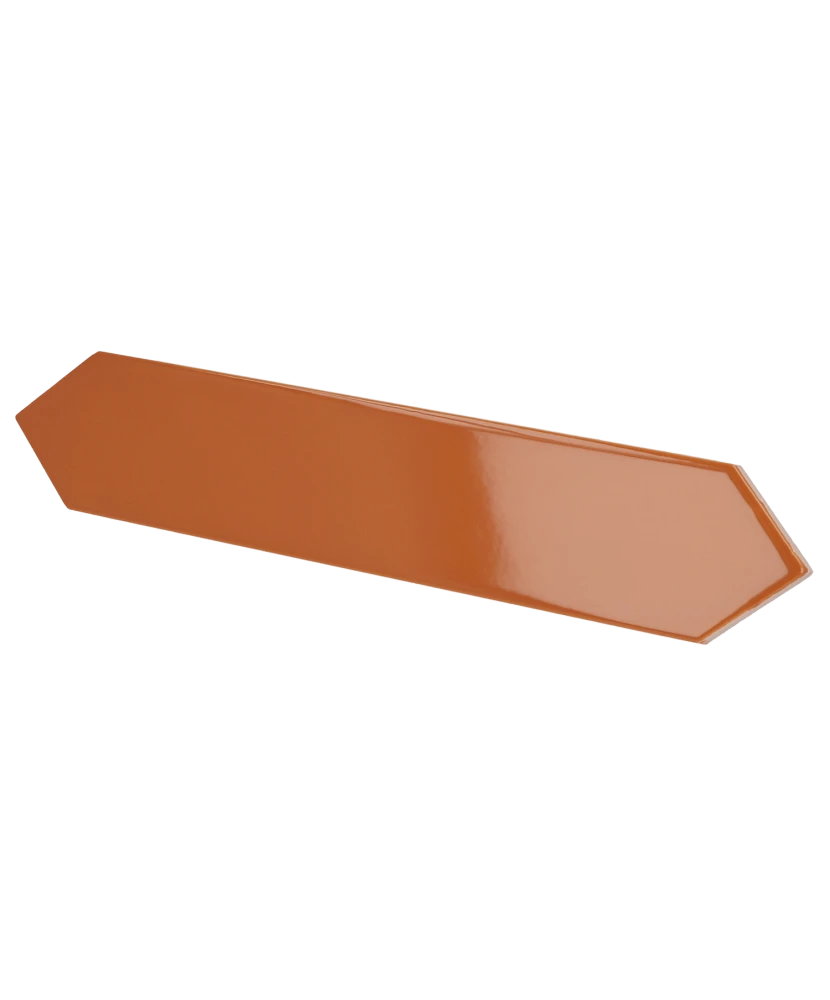 Carrelage Arrow Russet 5x25 cm - vue latérale du carreau