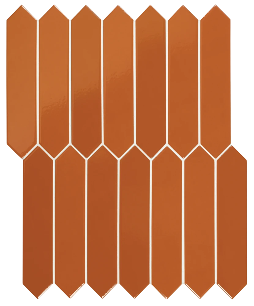 Carrelage Arrow Russet 5x25 cm - détail du carreau